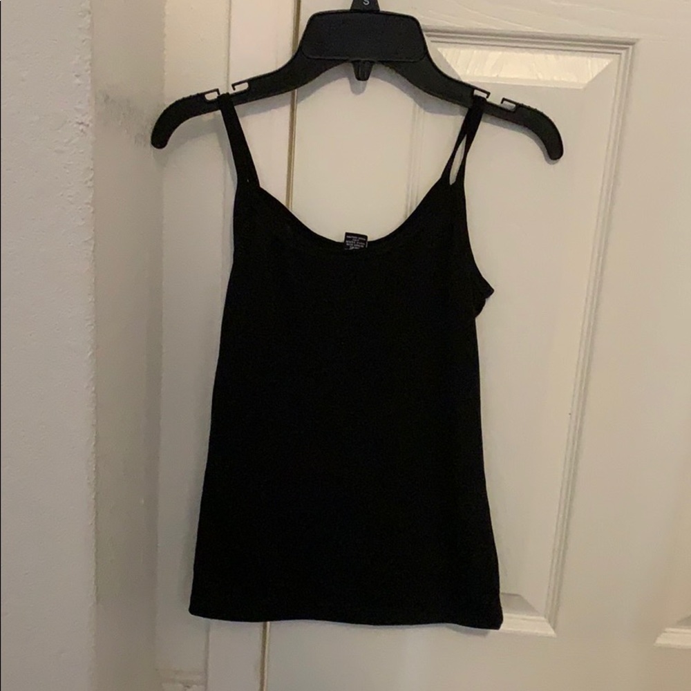 A black tank top